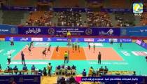 مسابقه والیبال پیکان ایران 3 - گاز جنوبی عراق 0