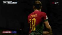مسابقه فوتبال پرتغال 0 - اسپانیا 1