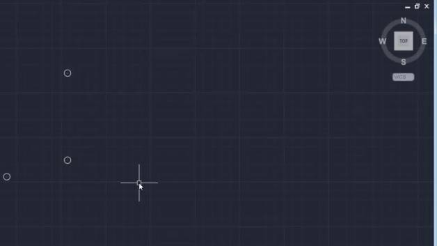 مختصات نقاط در اتوکد