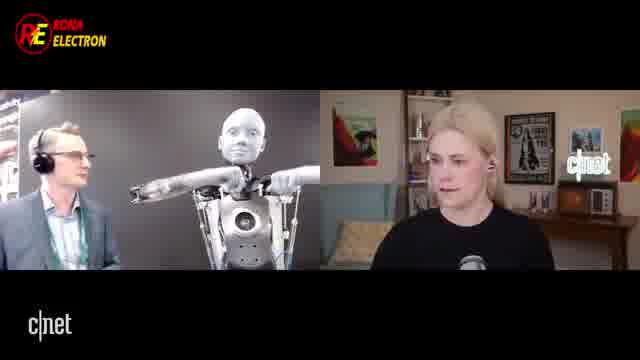 مصاحبه احتصاصی با جدیدترین ربات انسان نمای جهان Ameca